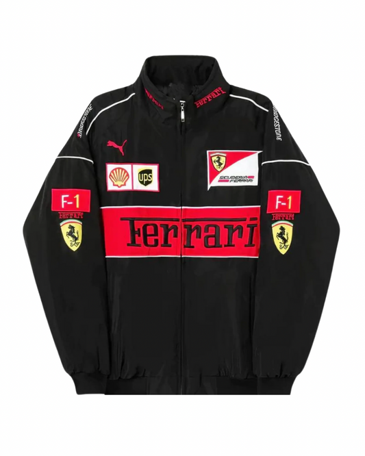 F1 Black Embroidered & printed versions