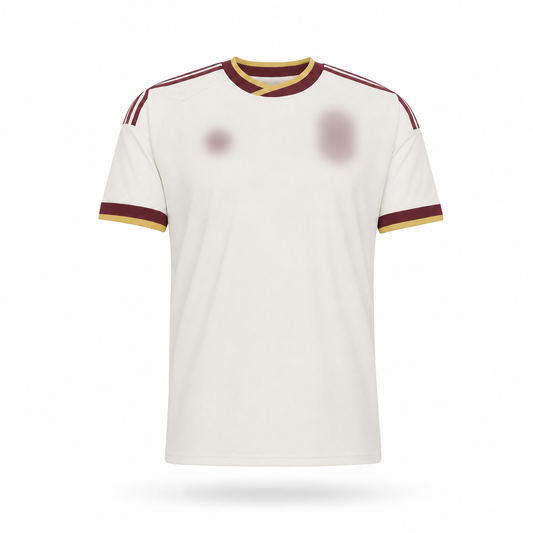 White Embroidered 26 Spain jersey