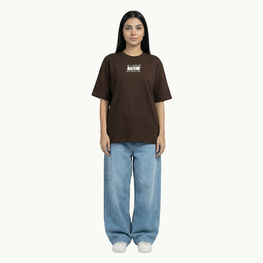 Baddie oversized tee