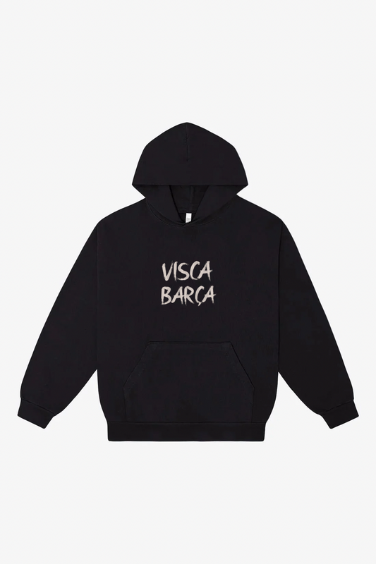 Black Barca Fleece Hoodie