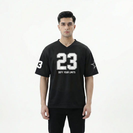 23 MESH OVERSIZED SHIRT