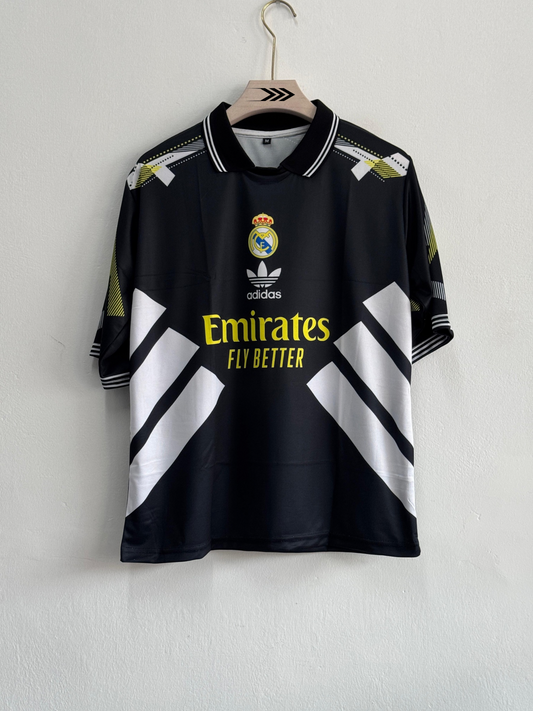 Black Printed Madrid Special 2025 Oversized
