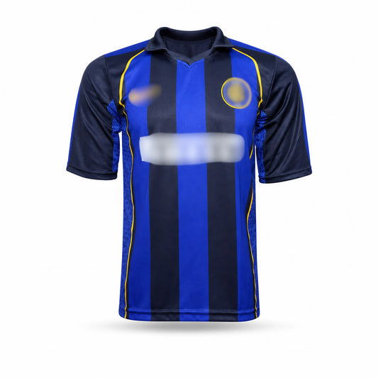 Black Blue Printed Vintage 1998/99 Inter Oversized