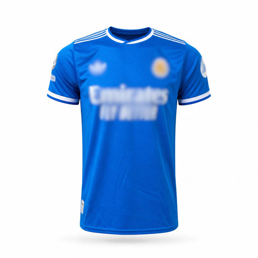 Blue Embroidered Madrid 2025 Jersey