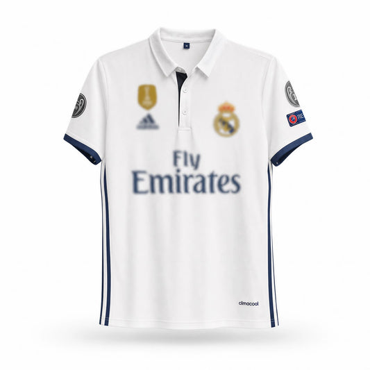 White Madrid Vintage Printed