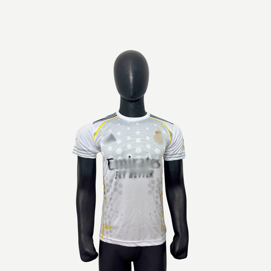 White Madrid 2025 Printed Jersey