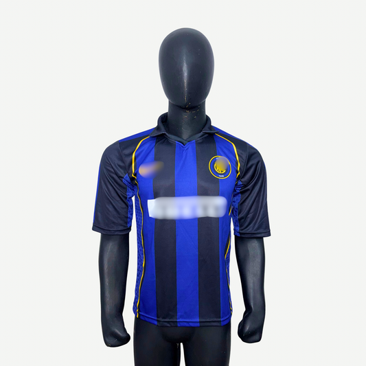 Black Blue Printed Vintage 1998/99 Inter Oversized