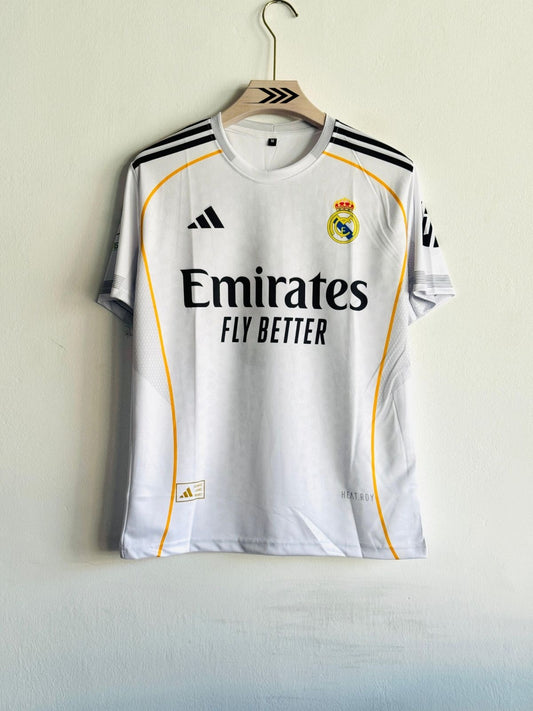 White Madrid 2025 Printed Jersey