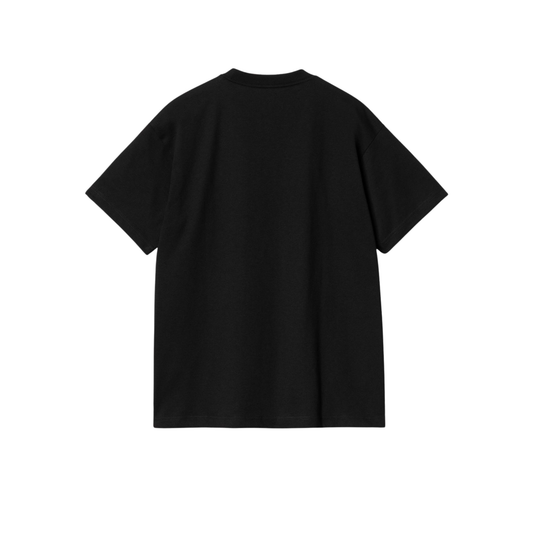 Black oversized tee