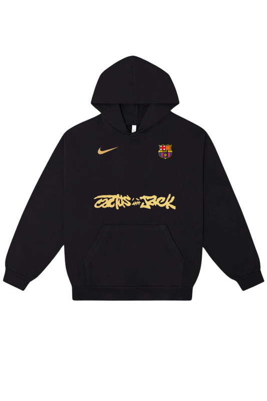 BLACK TRAVIS X F C B  HOODIE