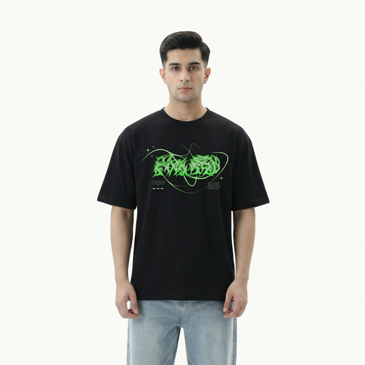 Toxic pulse oversized tee