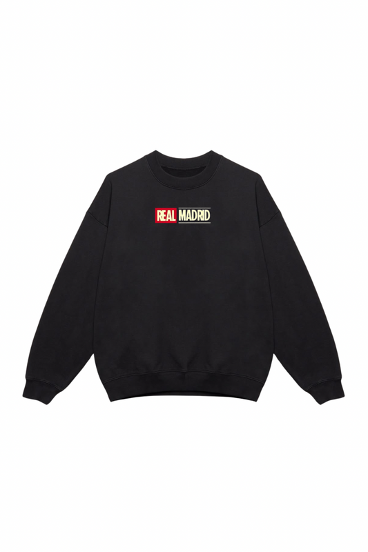 BLACK MADRID SWEATSHIRT