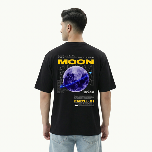 Xeus Moon oversized tee