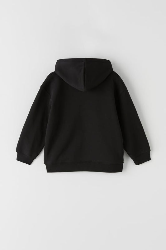 BLACK TRAVIS X F C B  HOODIE