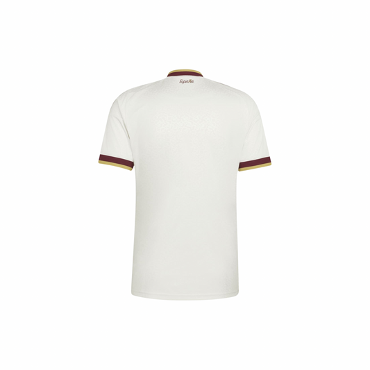 White Embroidered 26 Spain jersey