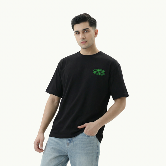 Money mind oversized tee