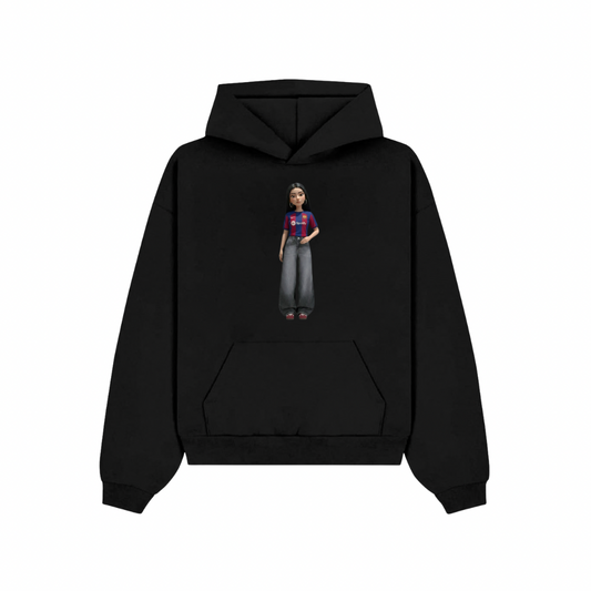 Character Print Hoodie