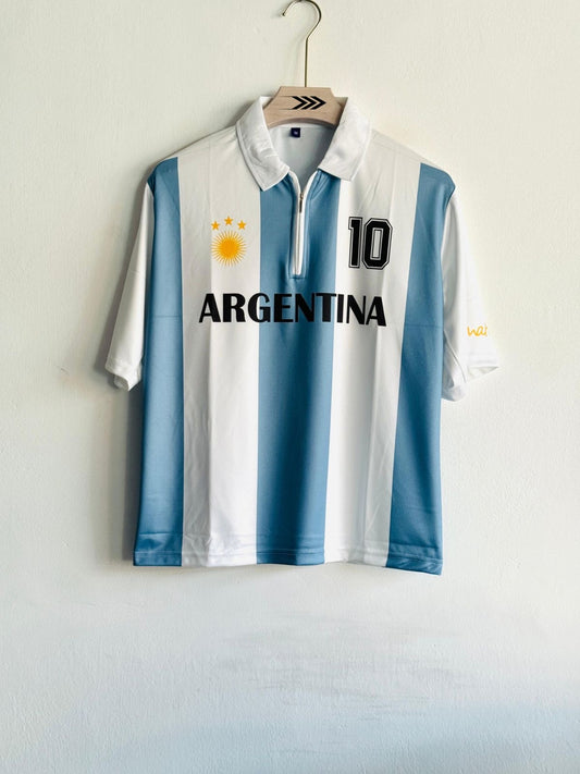 Legacy Arg oversized zip jersey