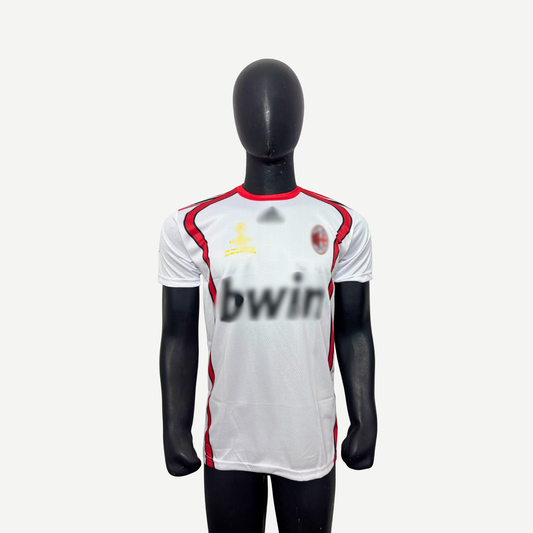 White A-C-M Vintage Printed