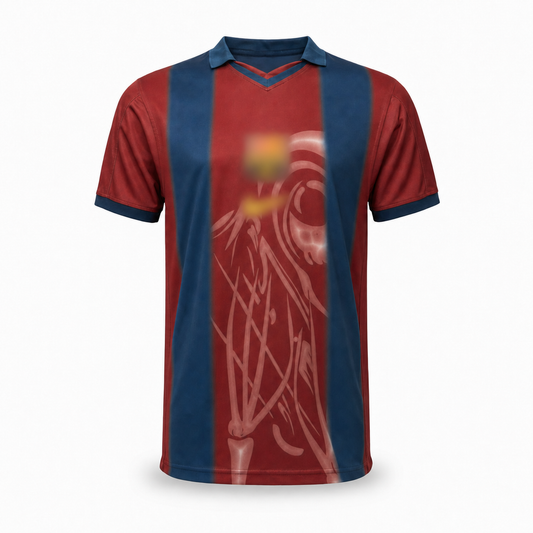 Red Special Printed Travis x Fcb  oversized jersey