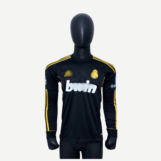 Black Embroidered M-U-F-C 2008/09 Jersey